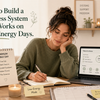 How to Build a Business System That Works on Low-Energy Days