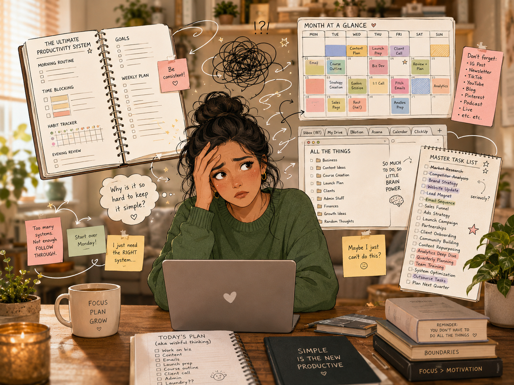 Why Traditional Productivity Systems Fail ADHD Entrepreneurs