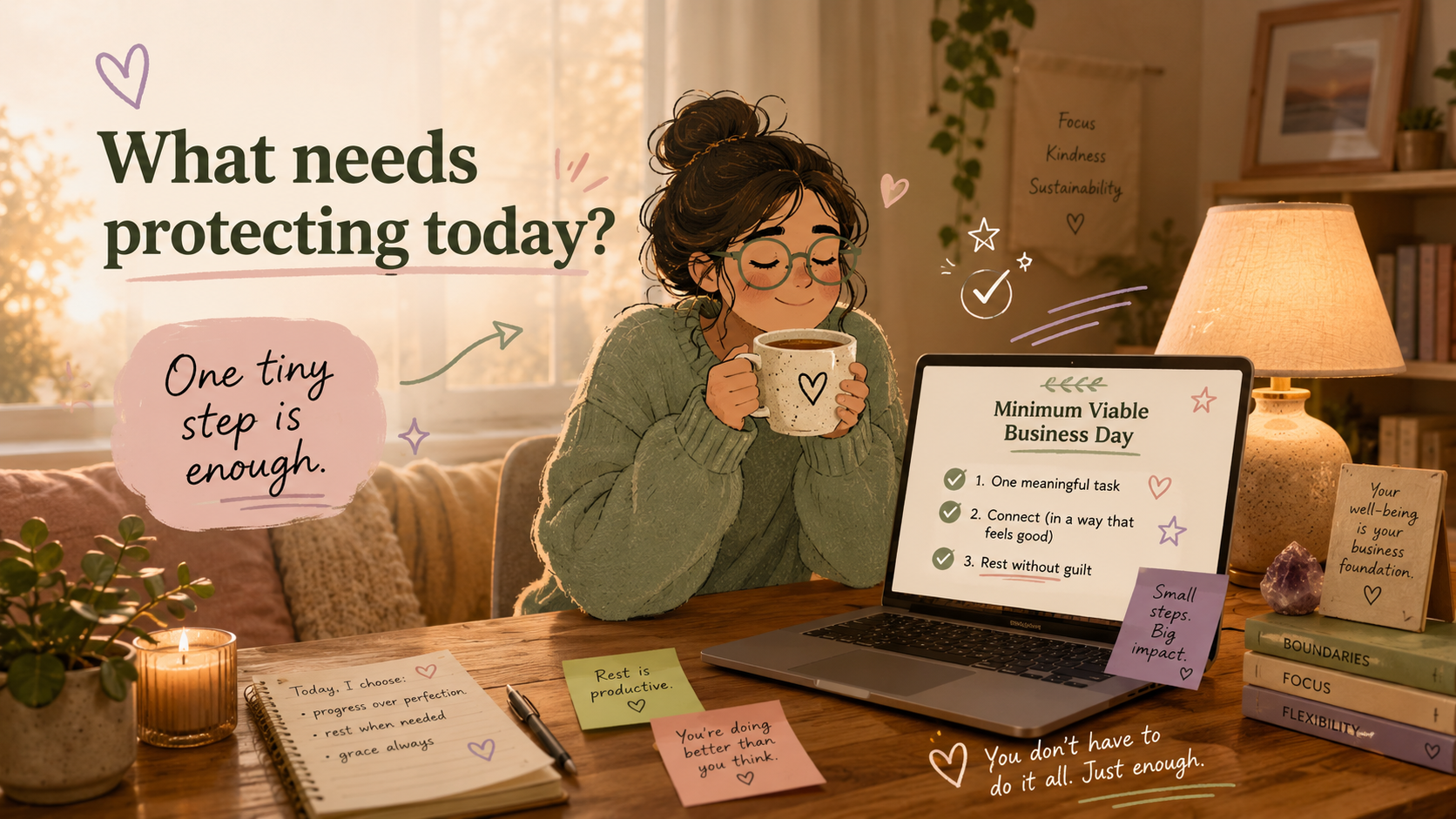The Minimum Viable Business Day: What to Do When You Have No Energy