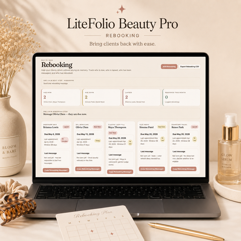 ADHD-Friendly Beauty Business Workspace for Solo Beauty Professionals